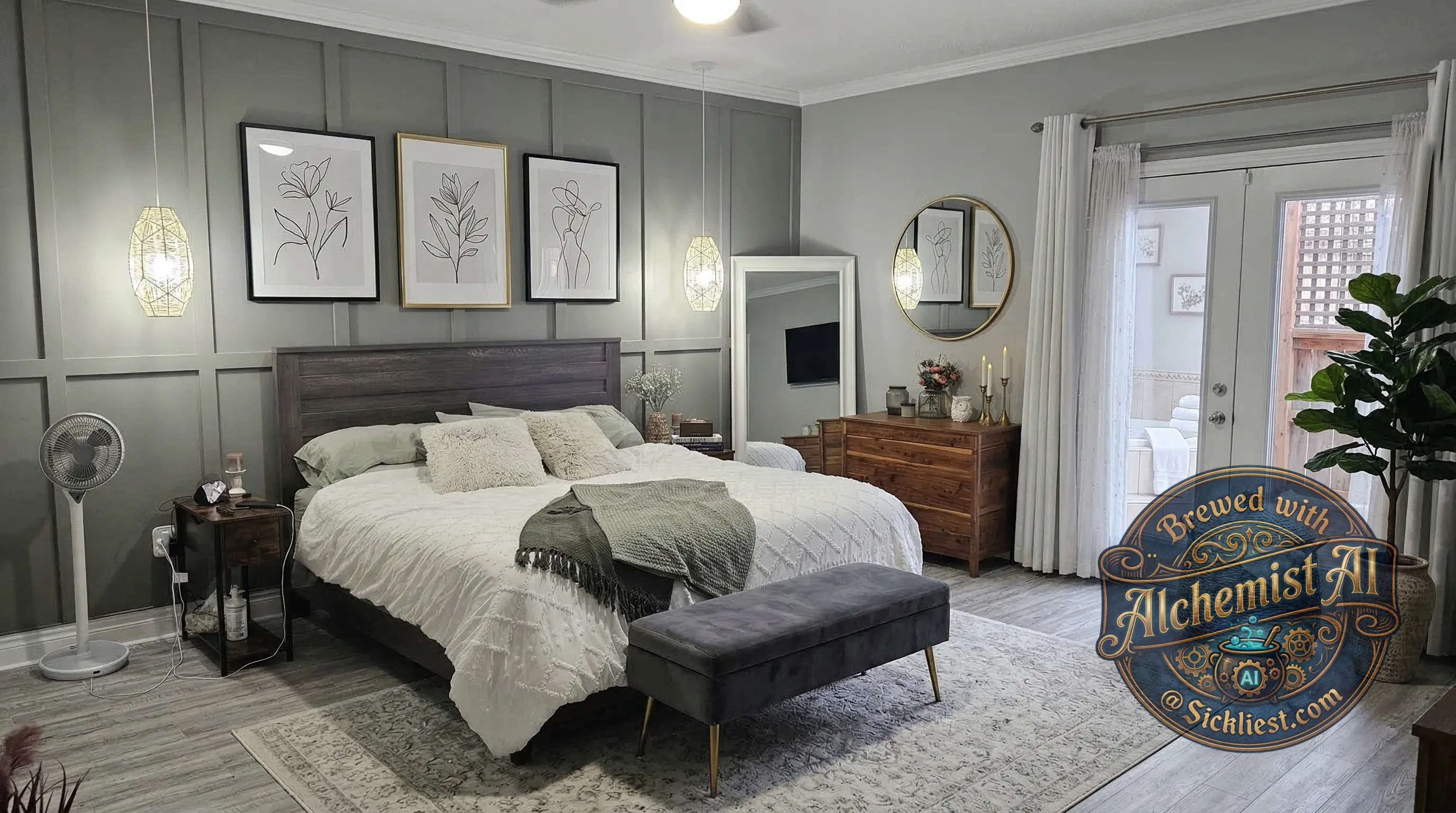 Newly painted and looking for some decoration inspiration.