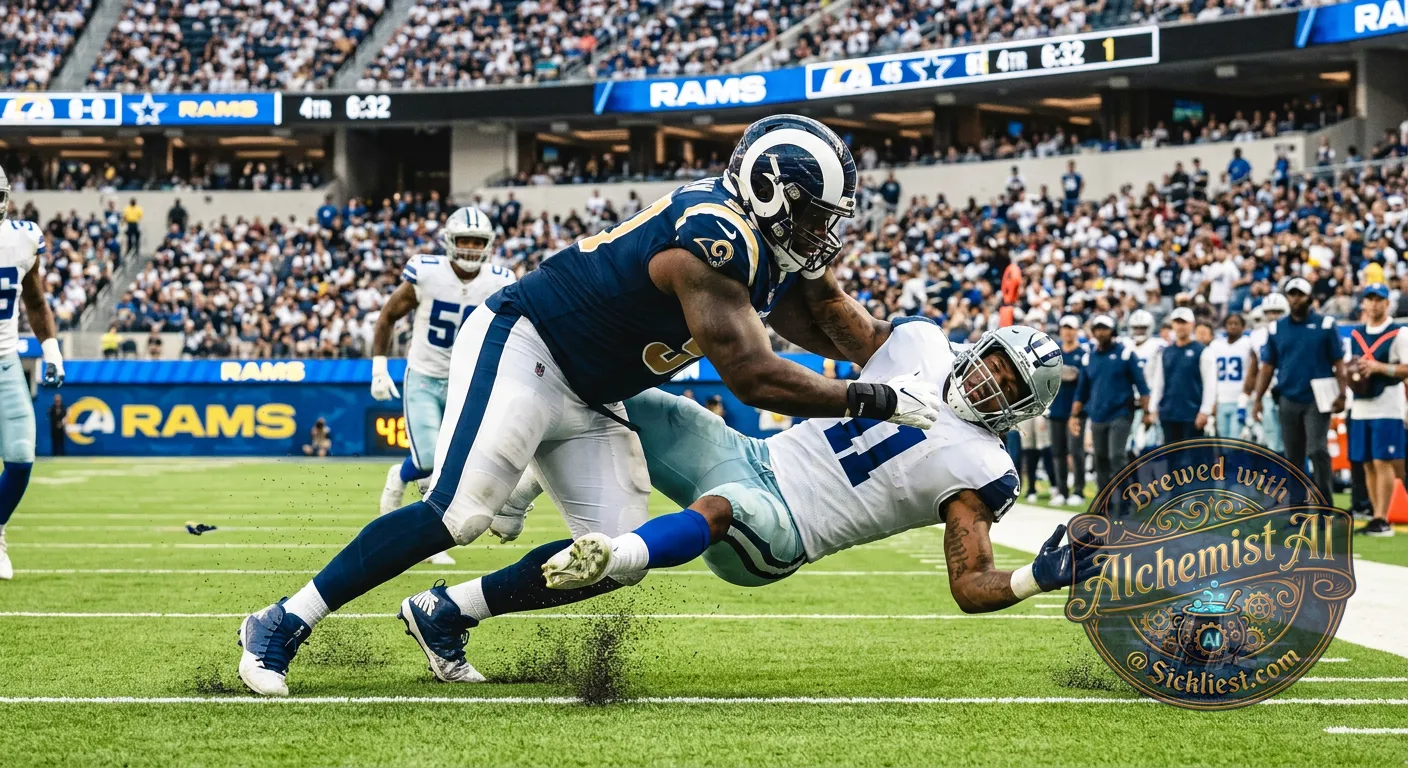 Jacob Ingram pancaking micah parsons